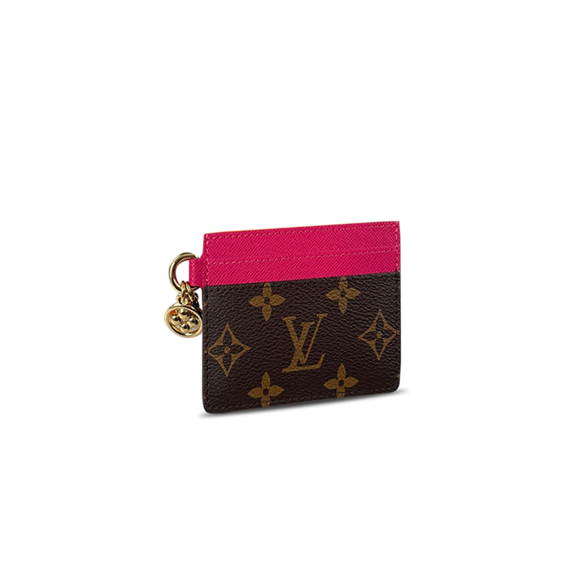 l0vis Vvtt0n lv charms card holder m82739 (10*7*0.3cm)